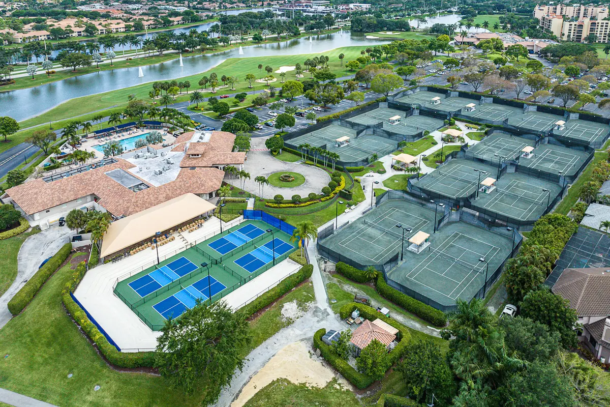 Community Aerial at 6626 Via Regina, Boca Raton