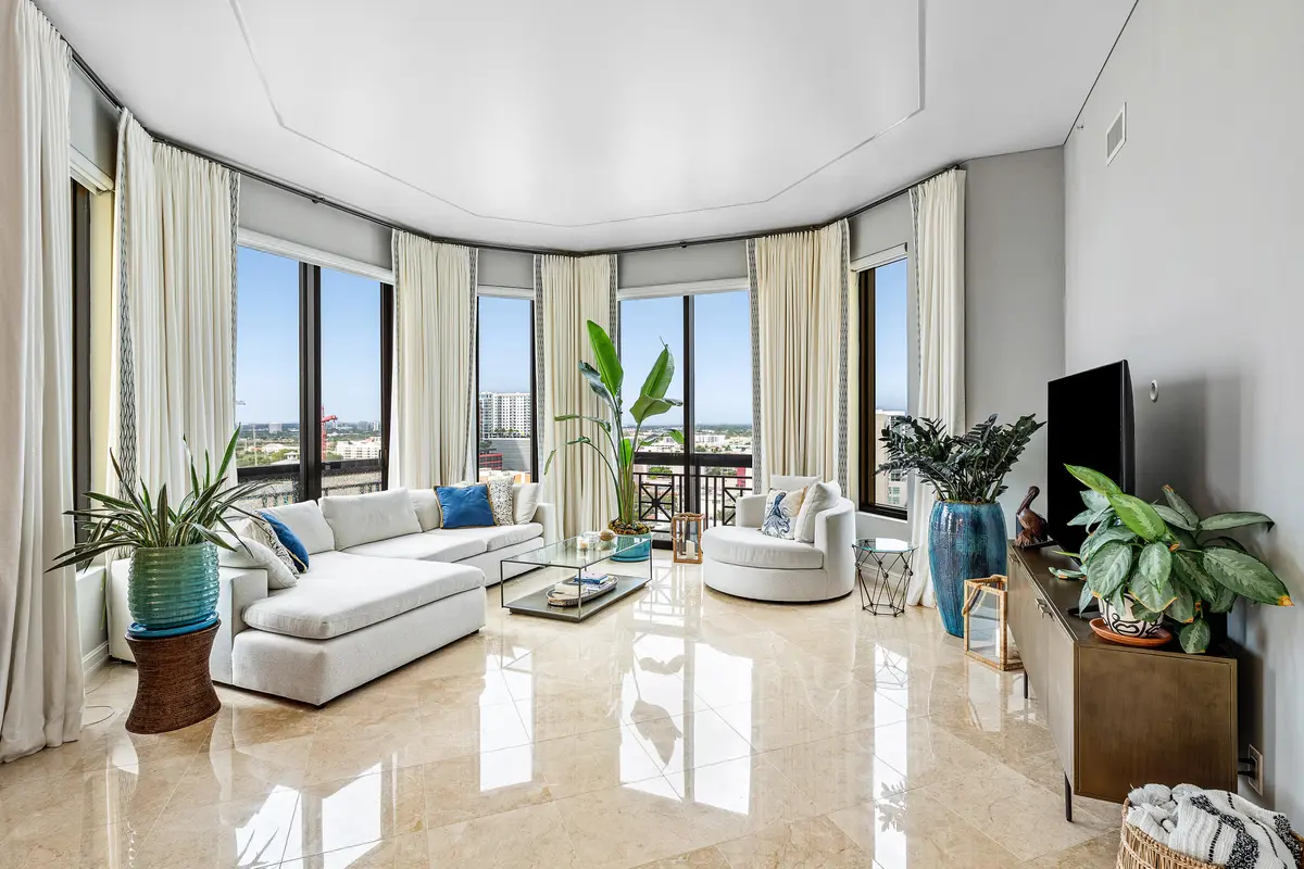 Stunning Large Living Room at 701 S Olive Avenue 1524, West Palm Beach