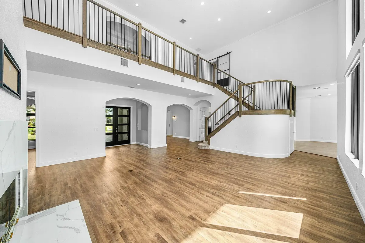stair case at 10500 SW Lands End Place, Palm City