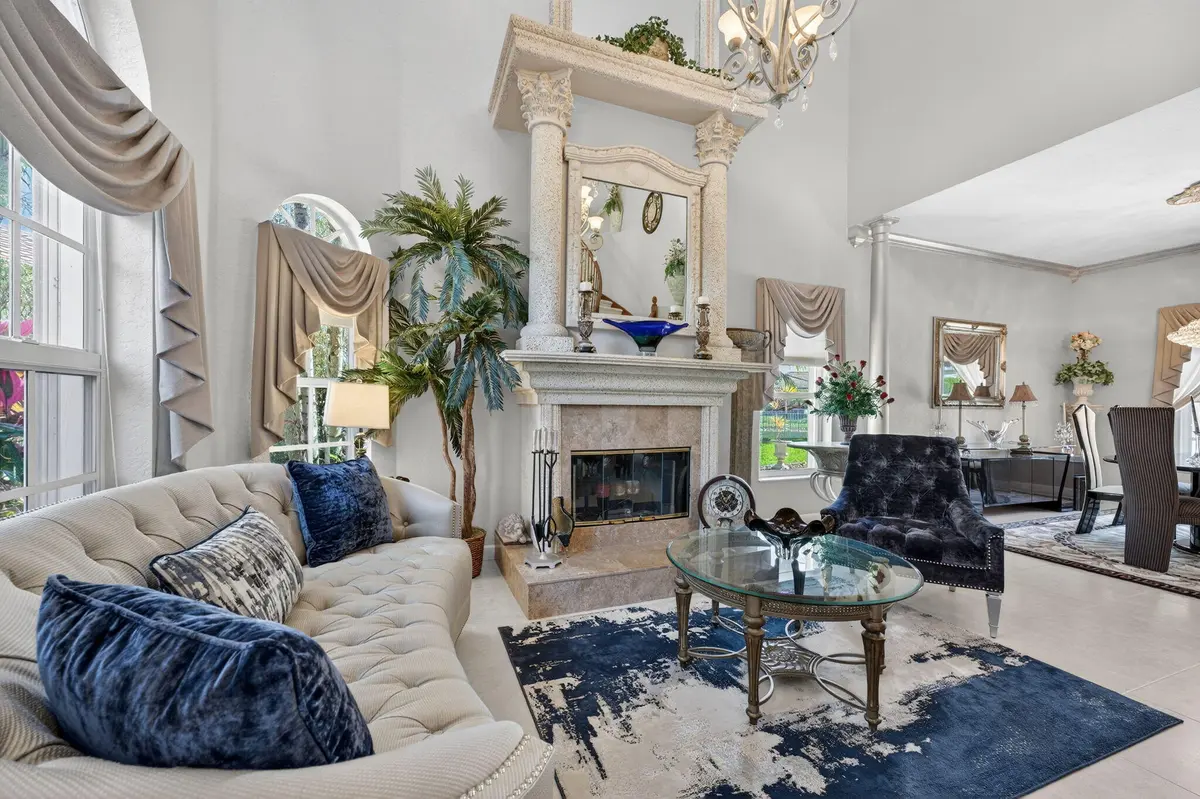 Living room at 12474 NW 50th Place, Coral Springs