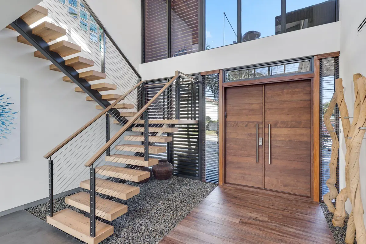 Entryway at 830 NE 71st Street, Boca Raton