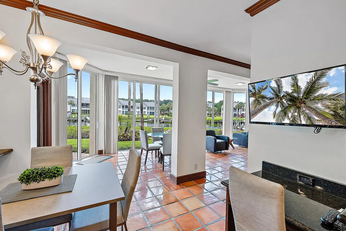 Dining Kitchen at 2604 Captains Way, Jupiter