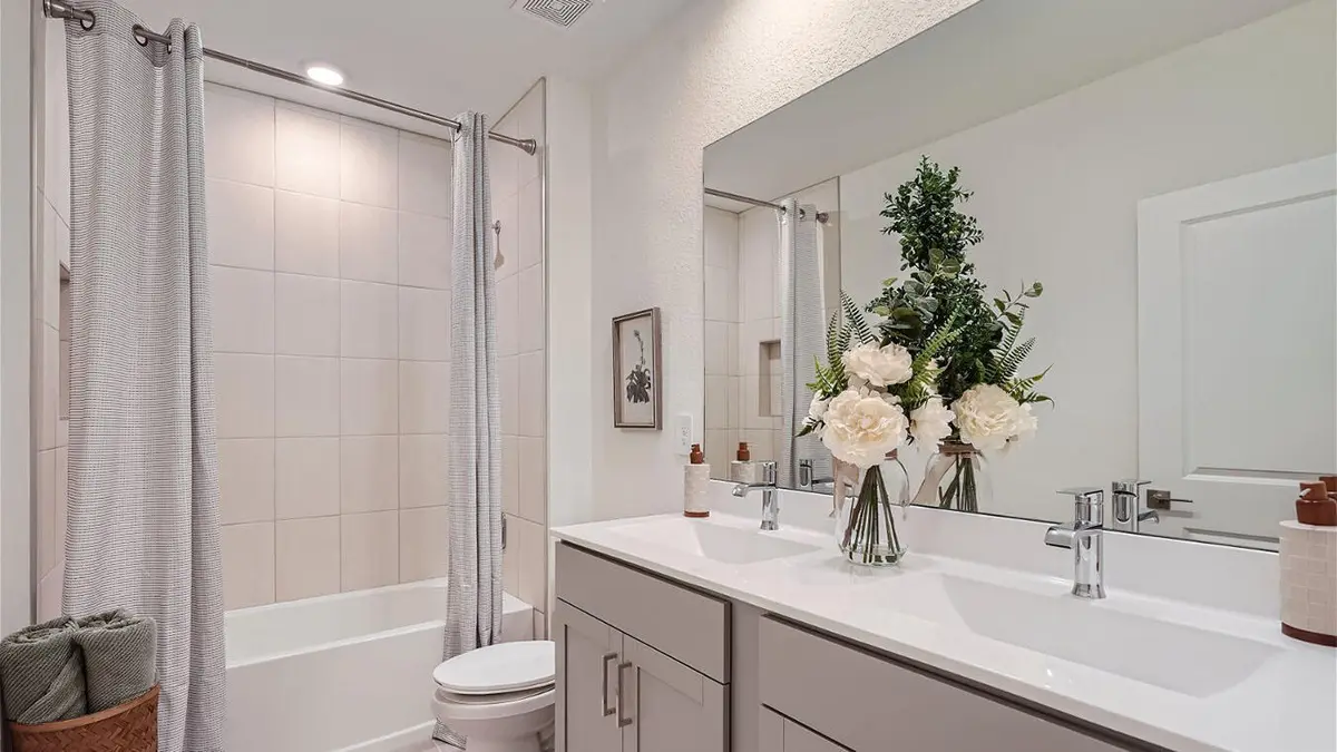 Galen Model 2nd full bathroom at 6520 SE Park Trace Drive, Stuart