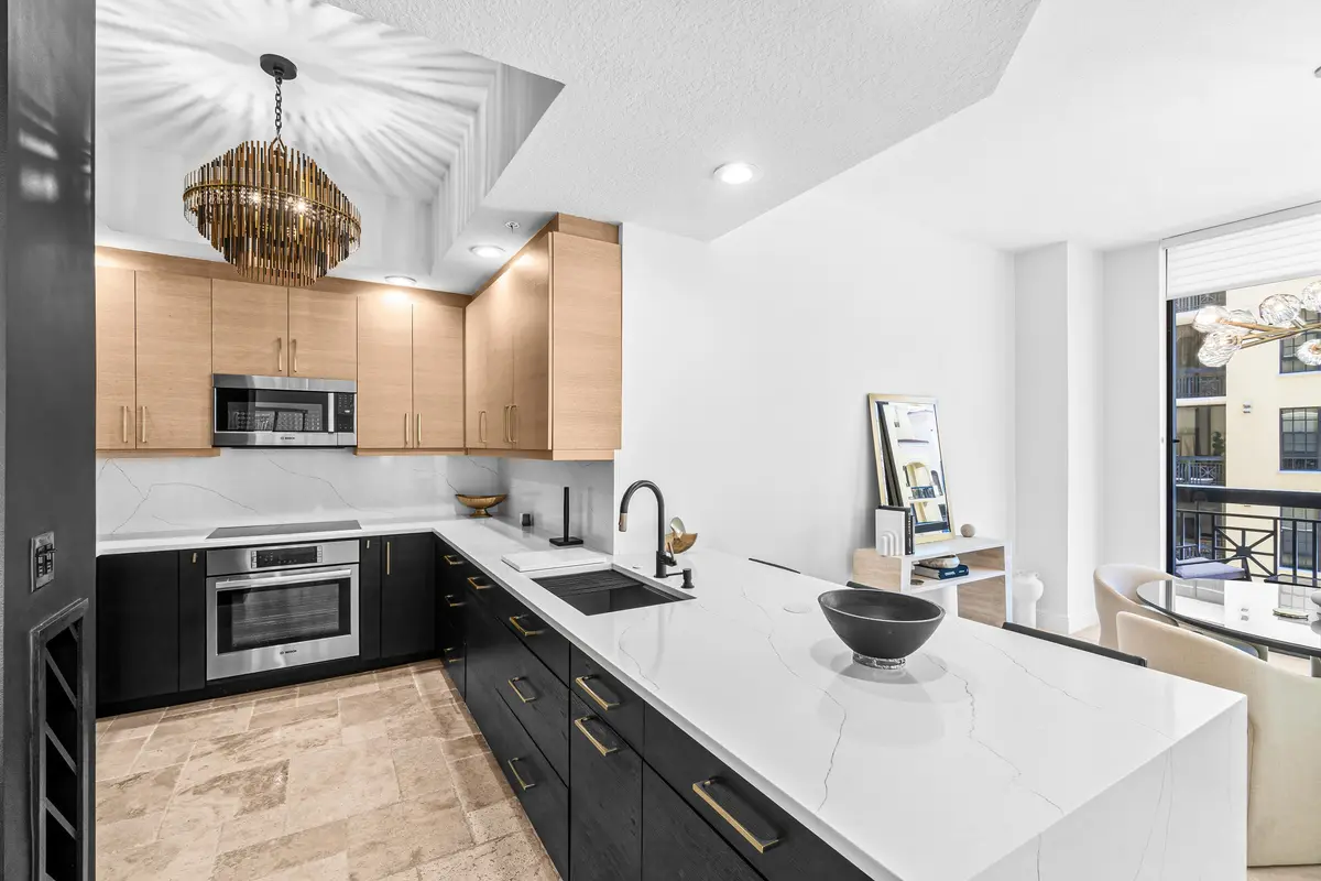 Fully Renovated Kitchen at 701 S Olive Avenue 1204, West Palm Beach