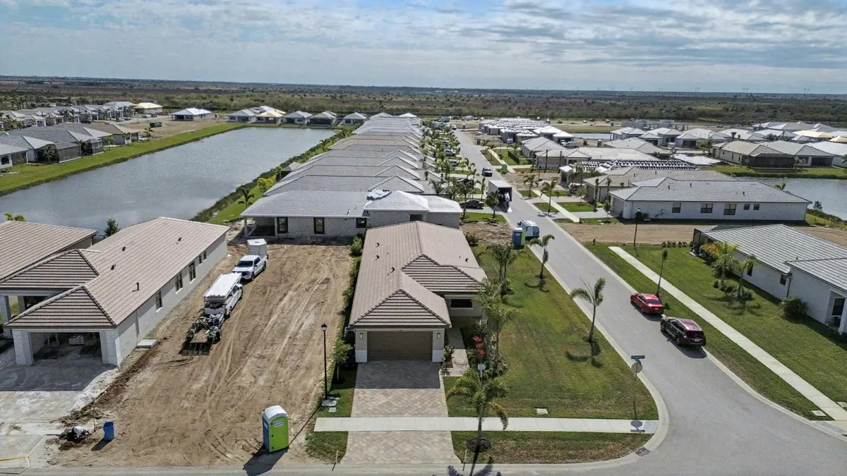 Aerial Front at 12406 SW High Tide Road, Port St. Lucie