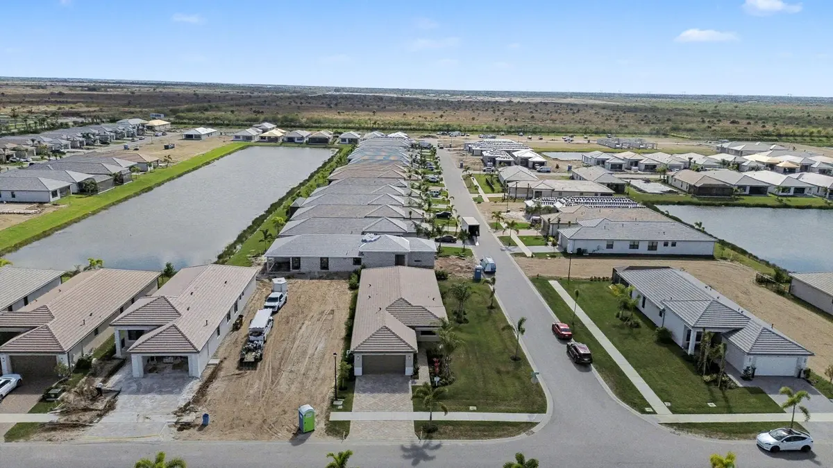 Aerial Front at 12406 SW High Tide Road, Port St. Lucie
