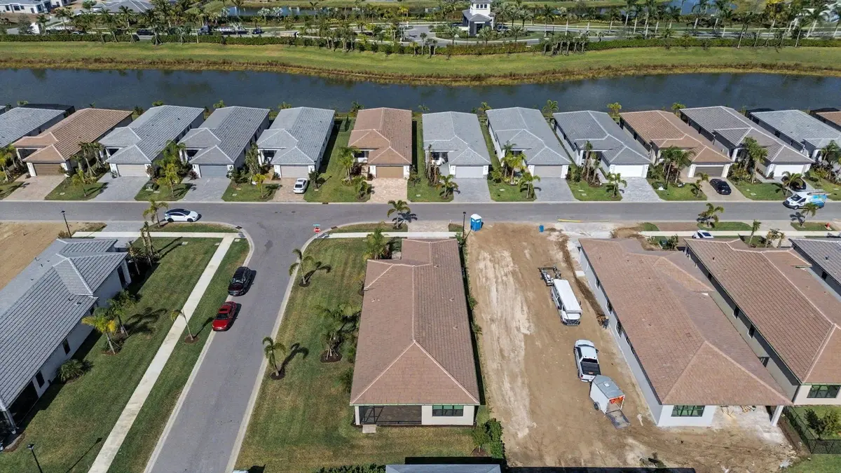 Aerial Rear at 12406 SW High Tide Road, Port St. Lucie