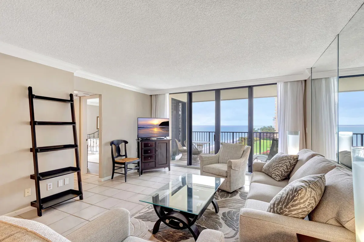 Living Room at 200 Ocean Trail Way #510, Jupiter