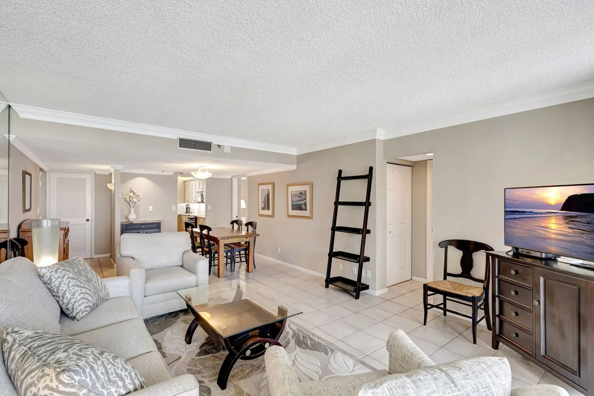 Living/Dining at 200 Ocean Trail Way #510, Jupiter