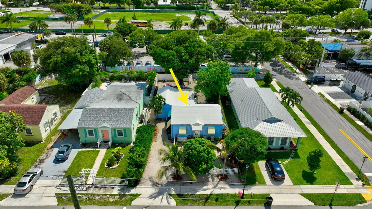 Aerial Front at 629 SE 4th Avenue, Delray Beach