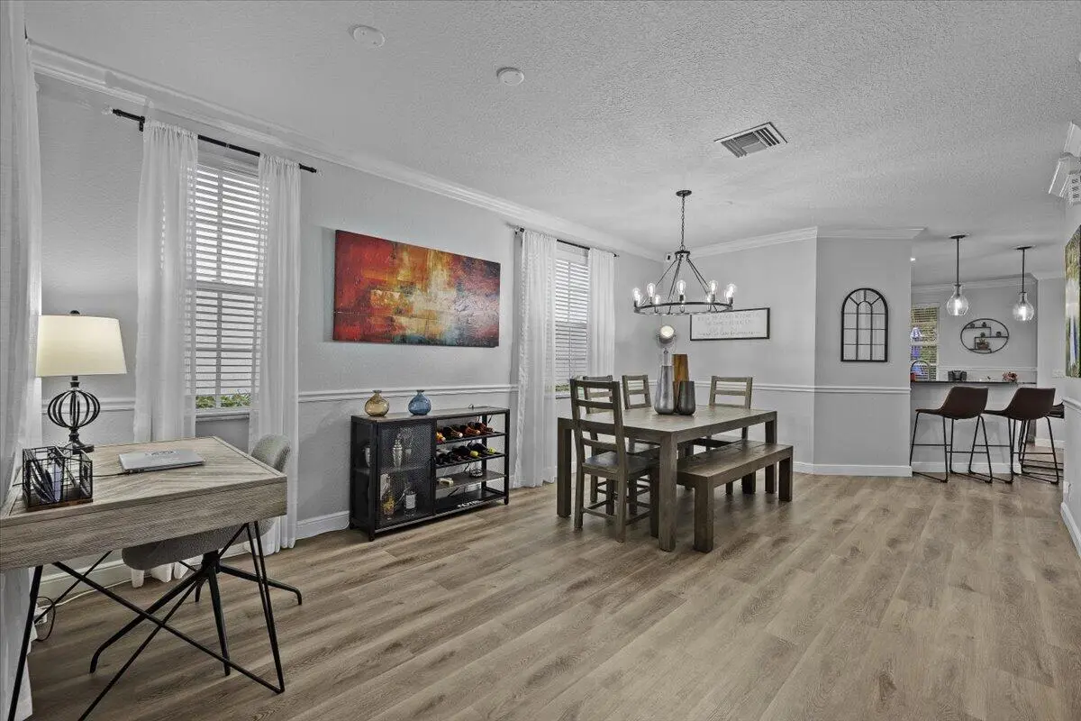 Separate Dining Area at 627 Castle Drive, Palm Beach Gardens