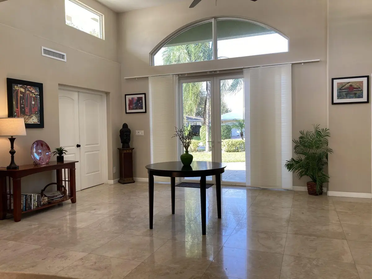 facing front door at 2740 NE 10th Street, Pompano Beach