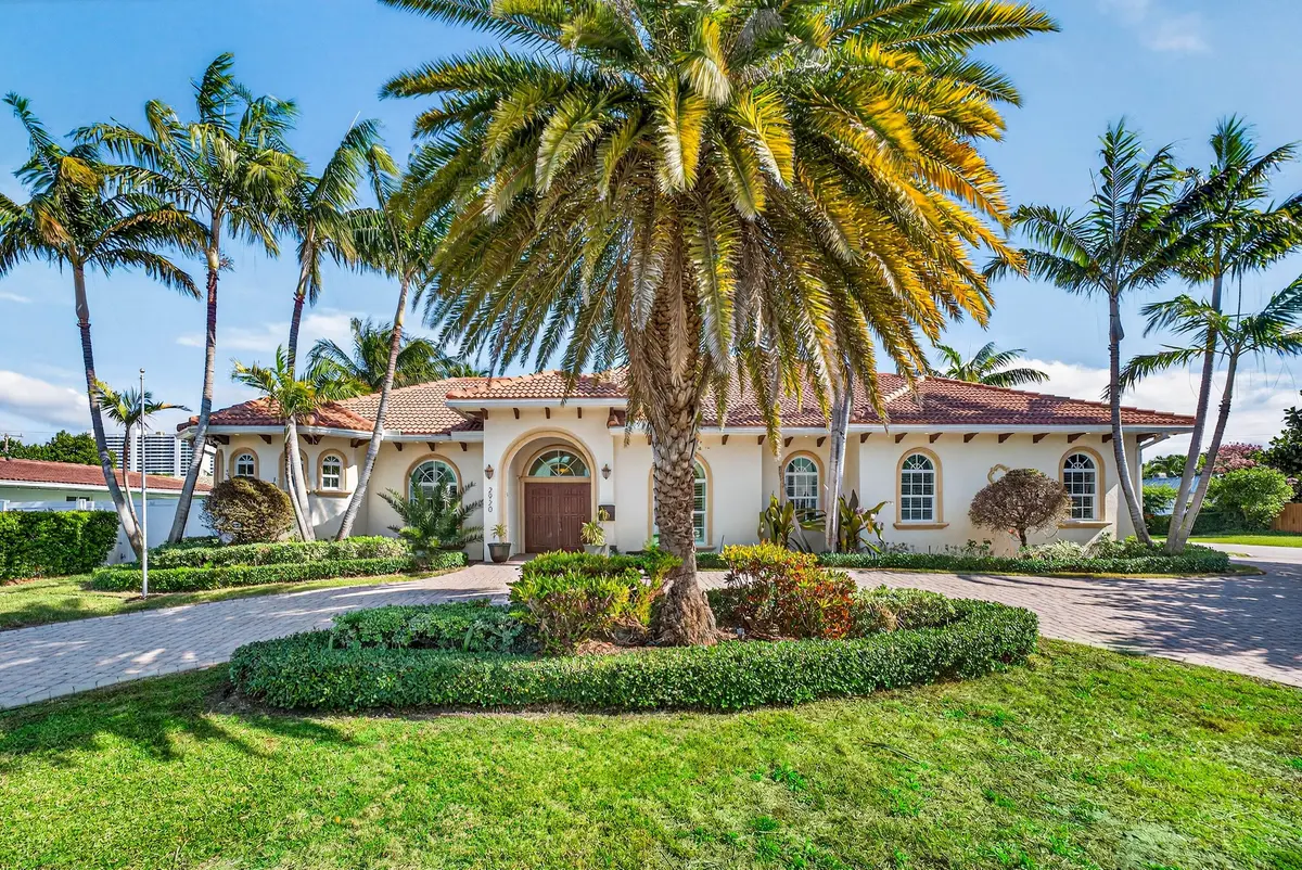 Front Exterior at 2920 Spanish River Road, Boca Raton