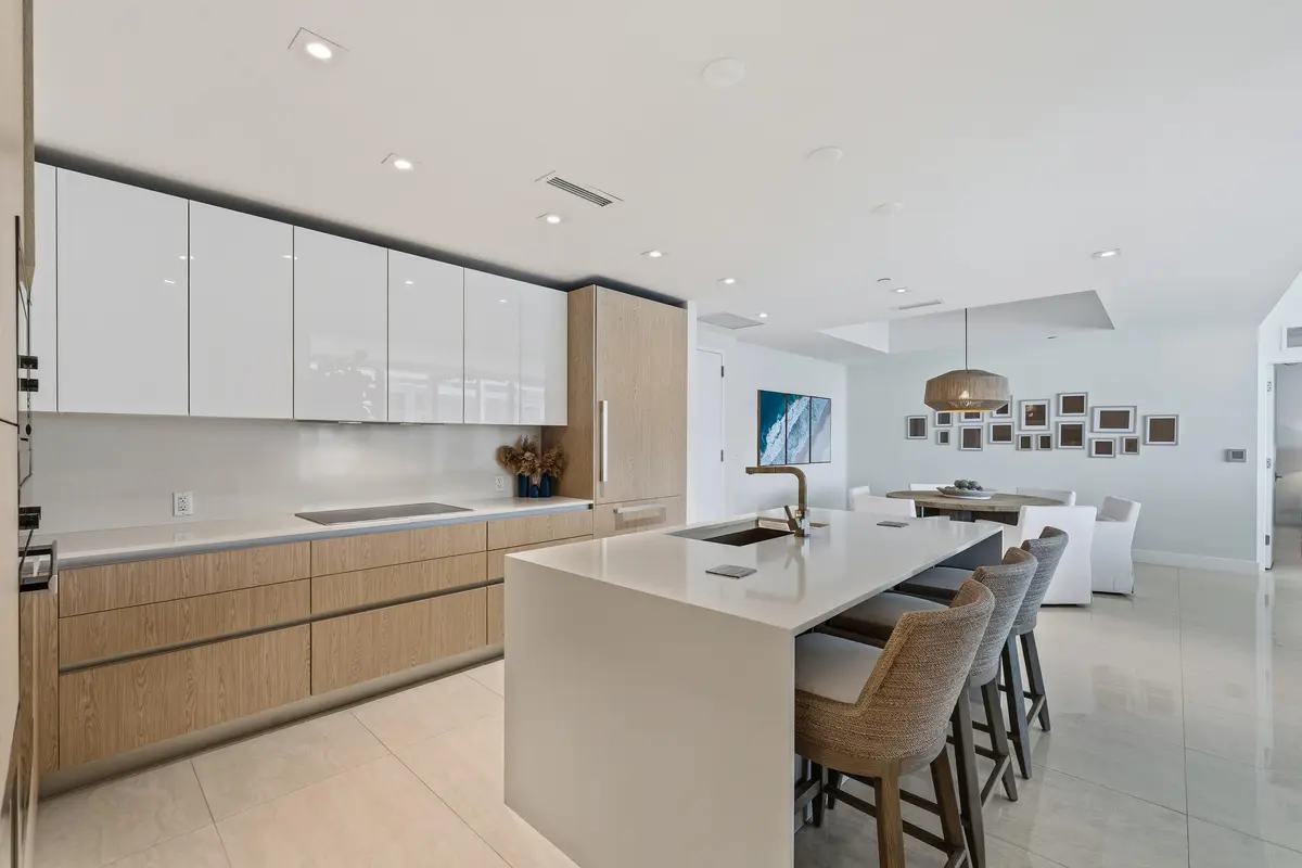 Kitchen at 3100 N Ocean Drive 1804 P, Singer Island