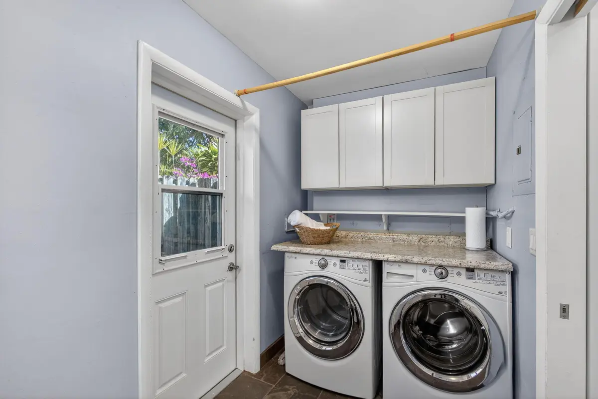 Laundry Room Half Bath at 616 S N Street, Lake Worth Beach