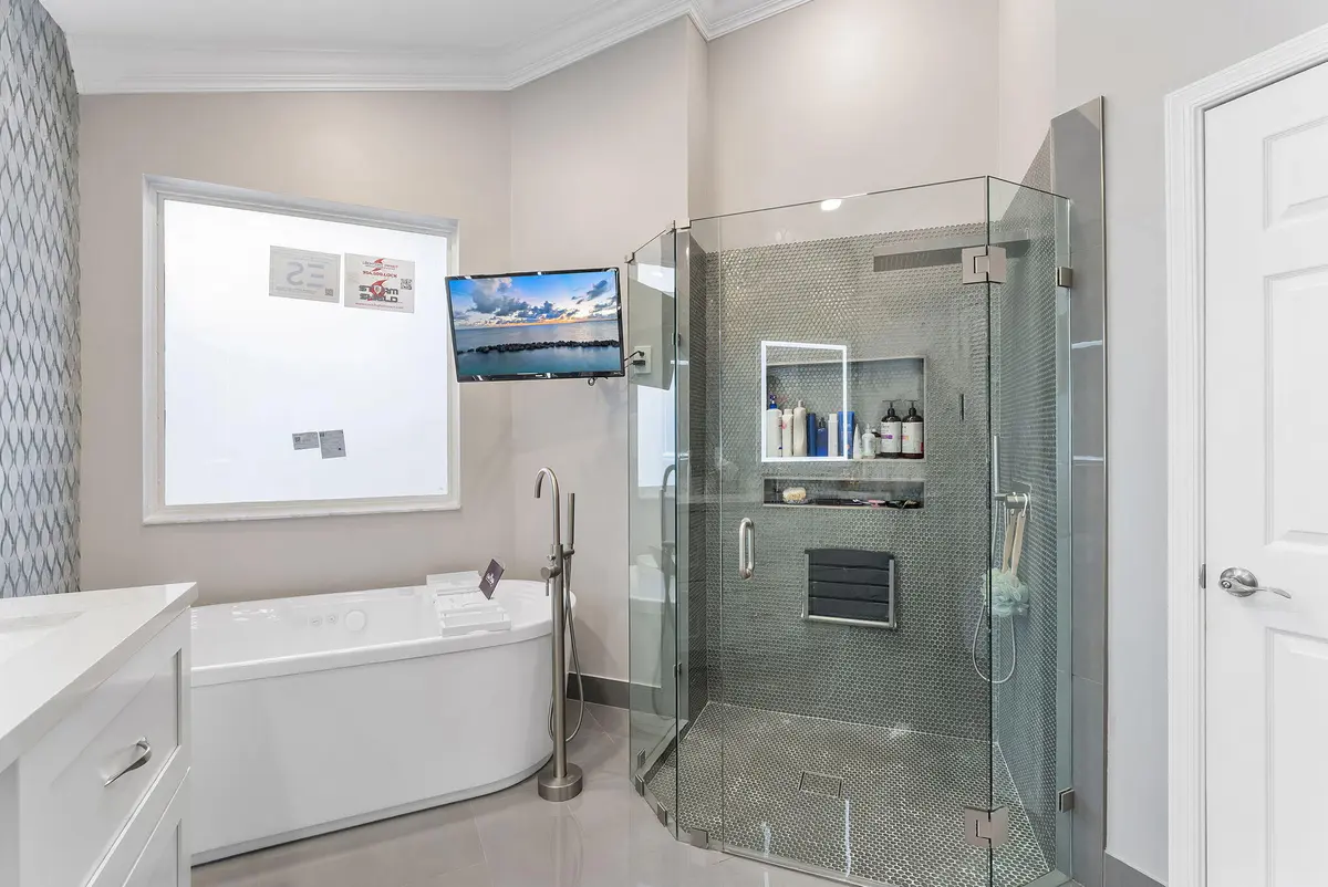 Primary Bathroom at 6435 Three Lakes Lane, Boynton Beach
