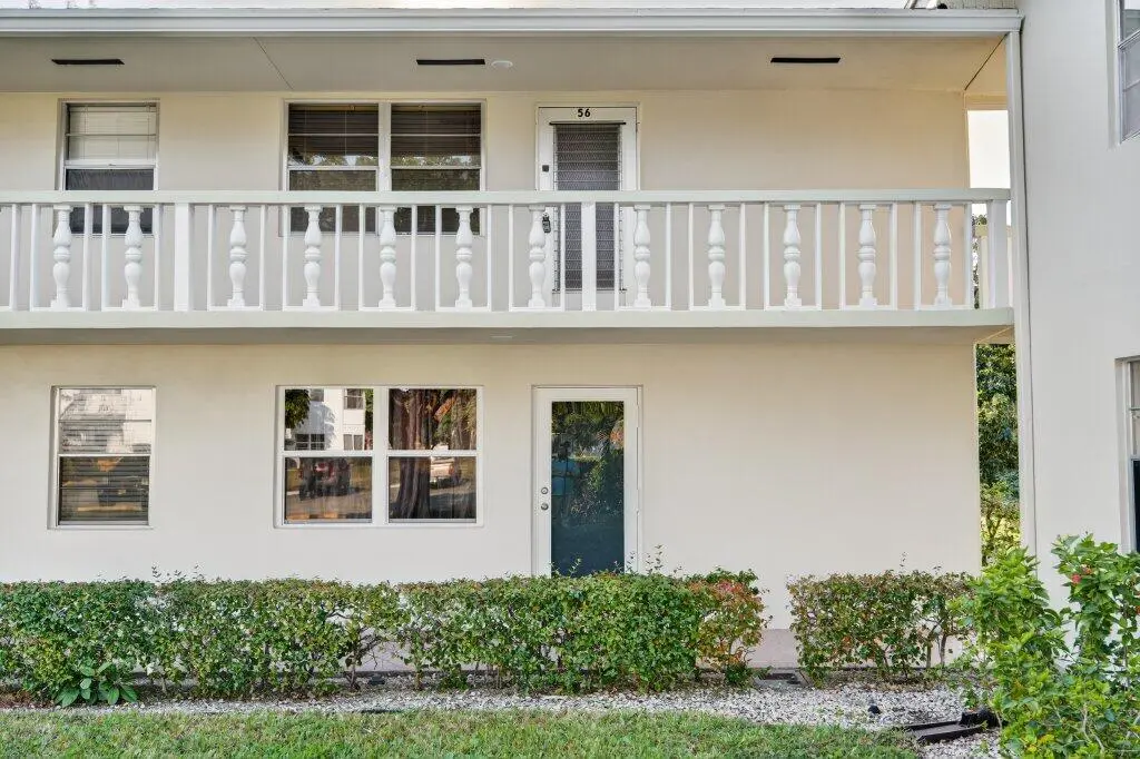 Front Exterior Front Door.jpg-SMALL at 56 Windsor C, West Palm Beach