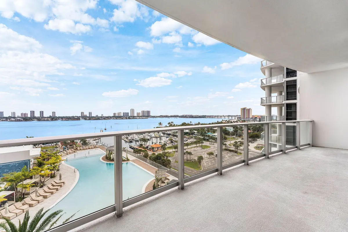 Panoramic Balcony Views at 220 Lake Shore Drive 1006, Lake Park