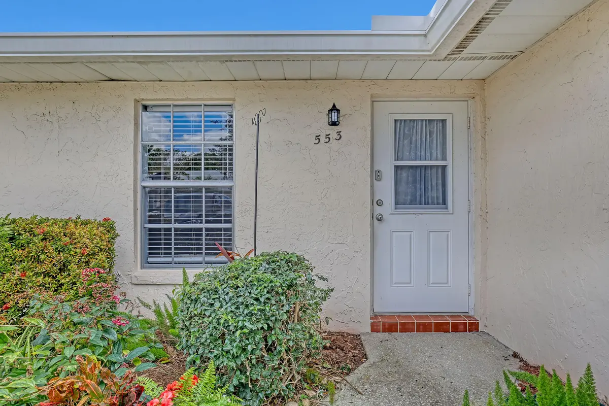 Front Entry at 553 Covered Bridge Boulevard, Lake Worth