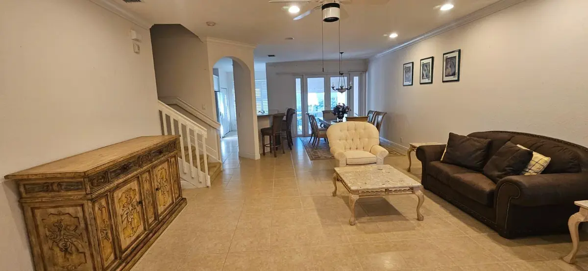 Las Living room at 179 Las Brisas Circle, Hypoluxo
