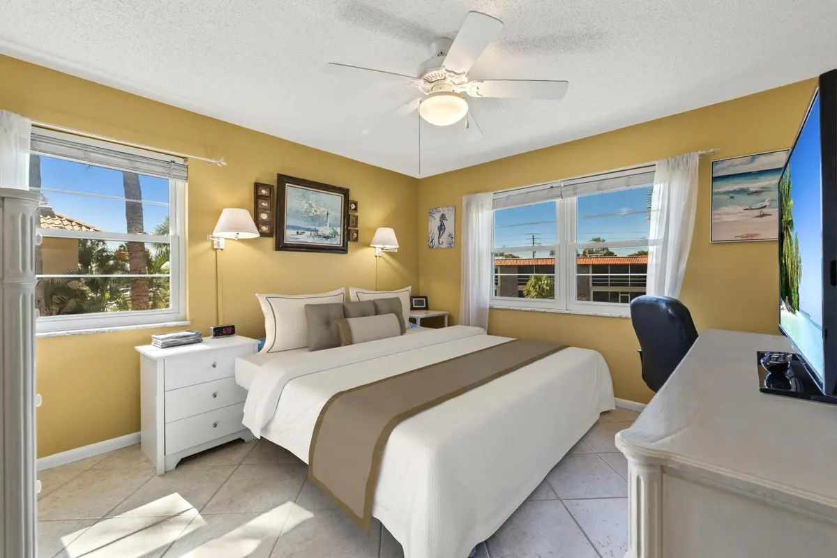 Primary bedroom at 1919 SW Palm City Road 10f, Stuart