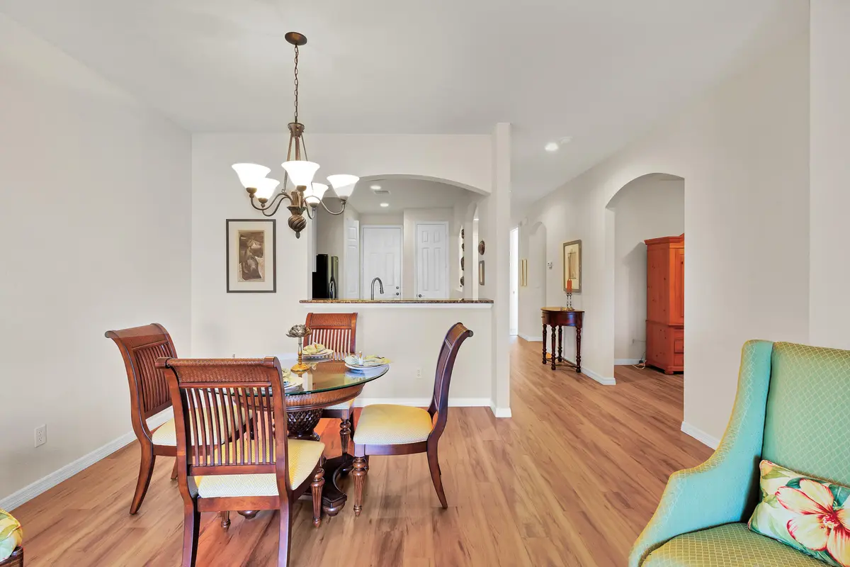 Dining Area at 6380 Oxford Circle 103, Vero Beach