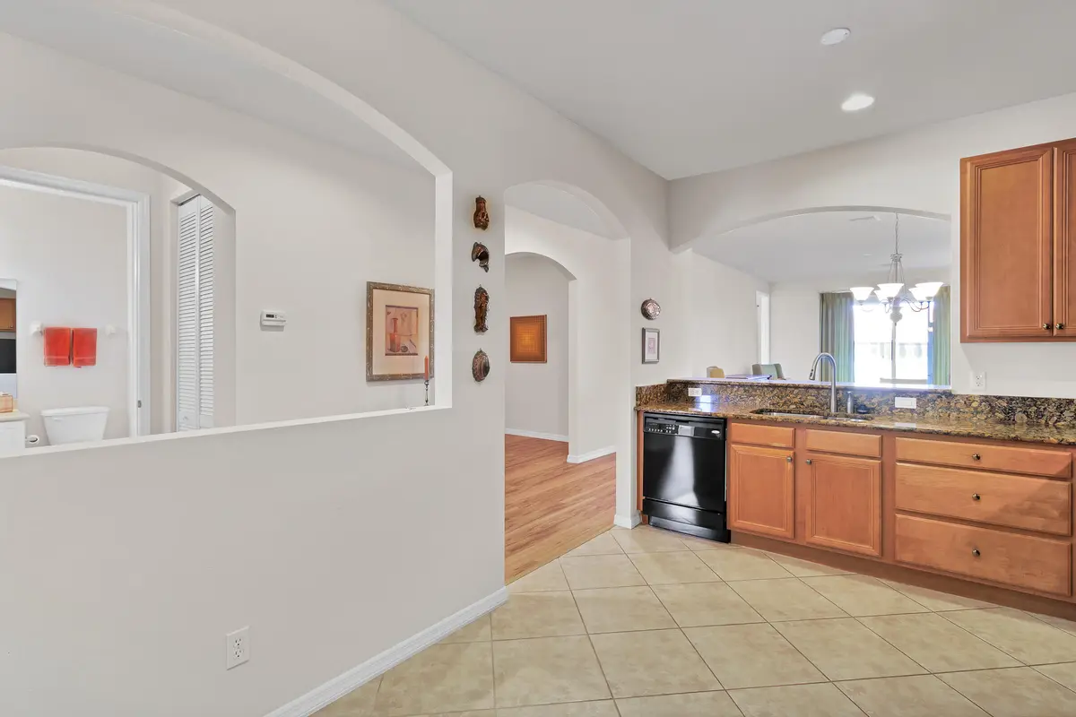 Eat-in Kitchen at 6380 Oxford Circle 103, Vero Beach