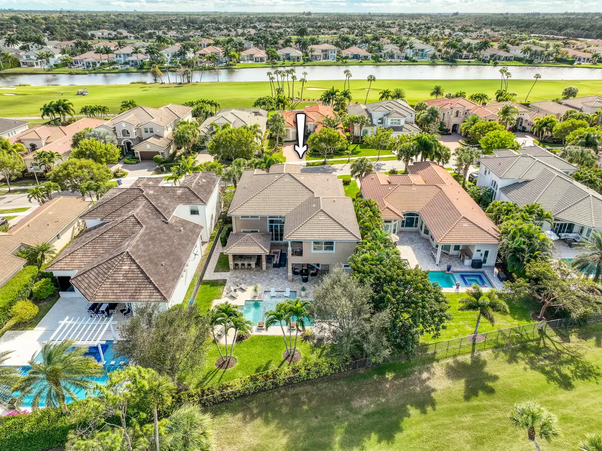 Aerial at 135 Carmela Court, Jupiter
