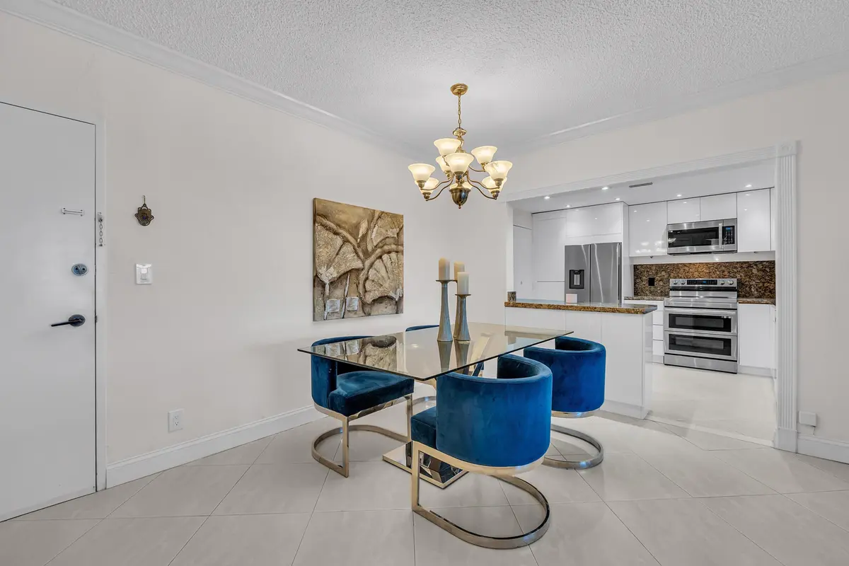 Dining Area at 2851 S Ocean Boulevard 3 P, Boca Raton