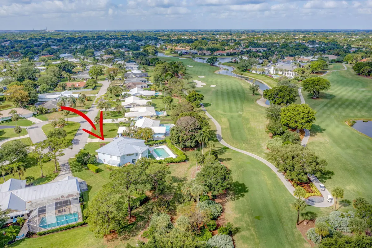 Aerial at 10355 Seagrape Way, Palm Beach Gardens