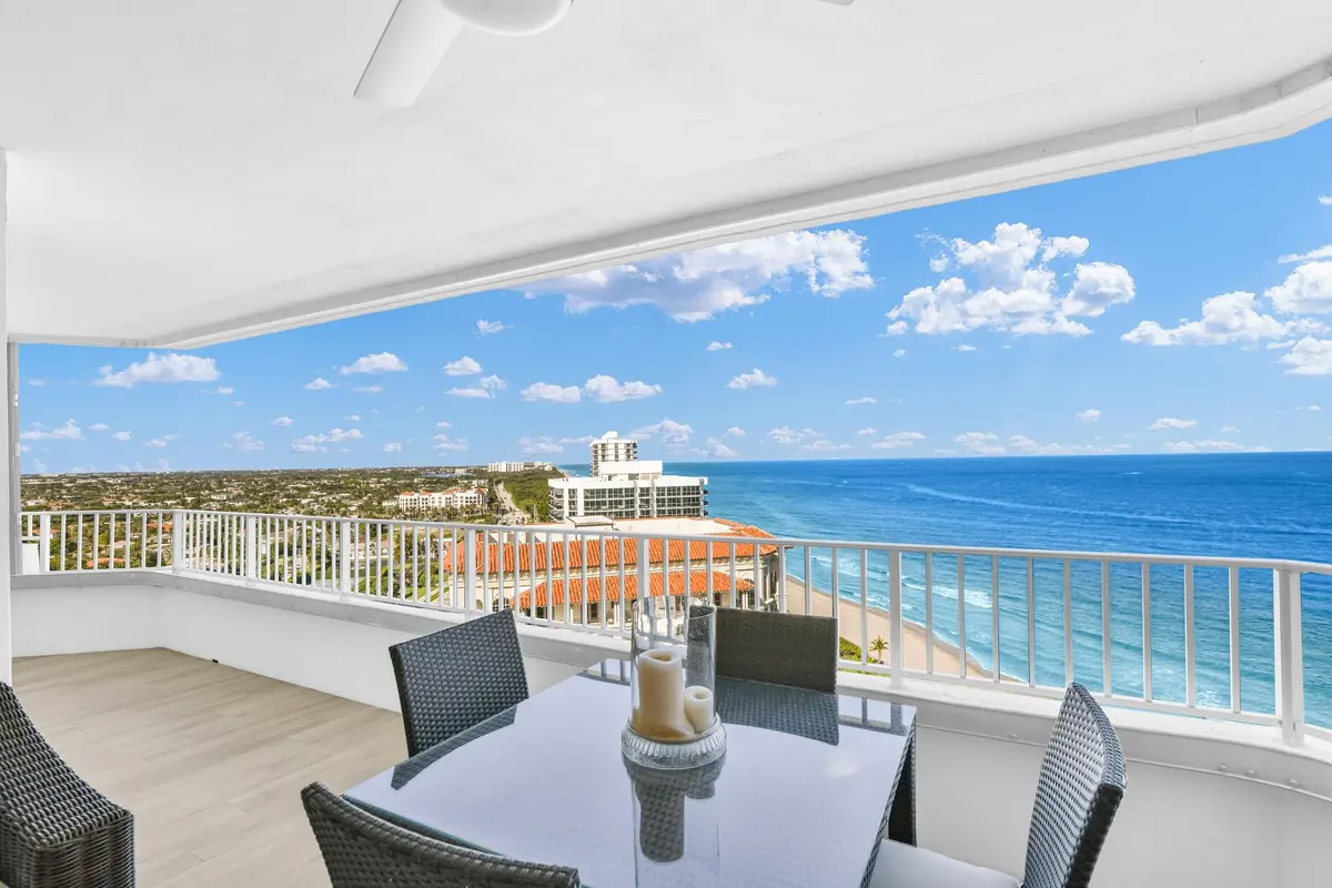 Balcony at 500 S Ocean Boulevard 1807, Boca Raton