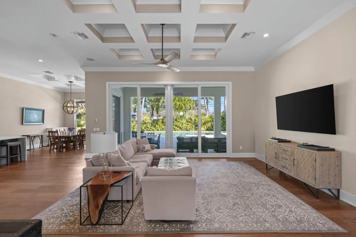 Living room at 701 NW 7th Street, Delray Beach