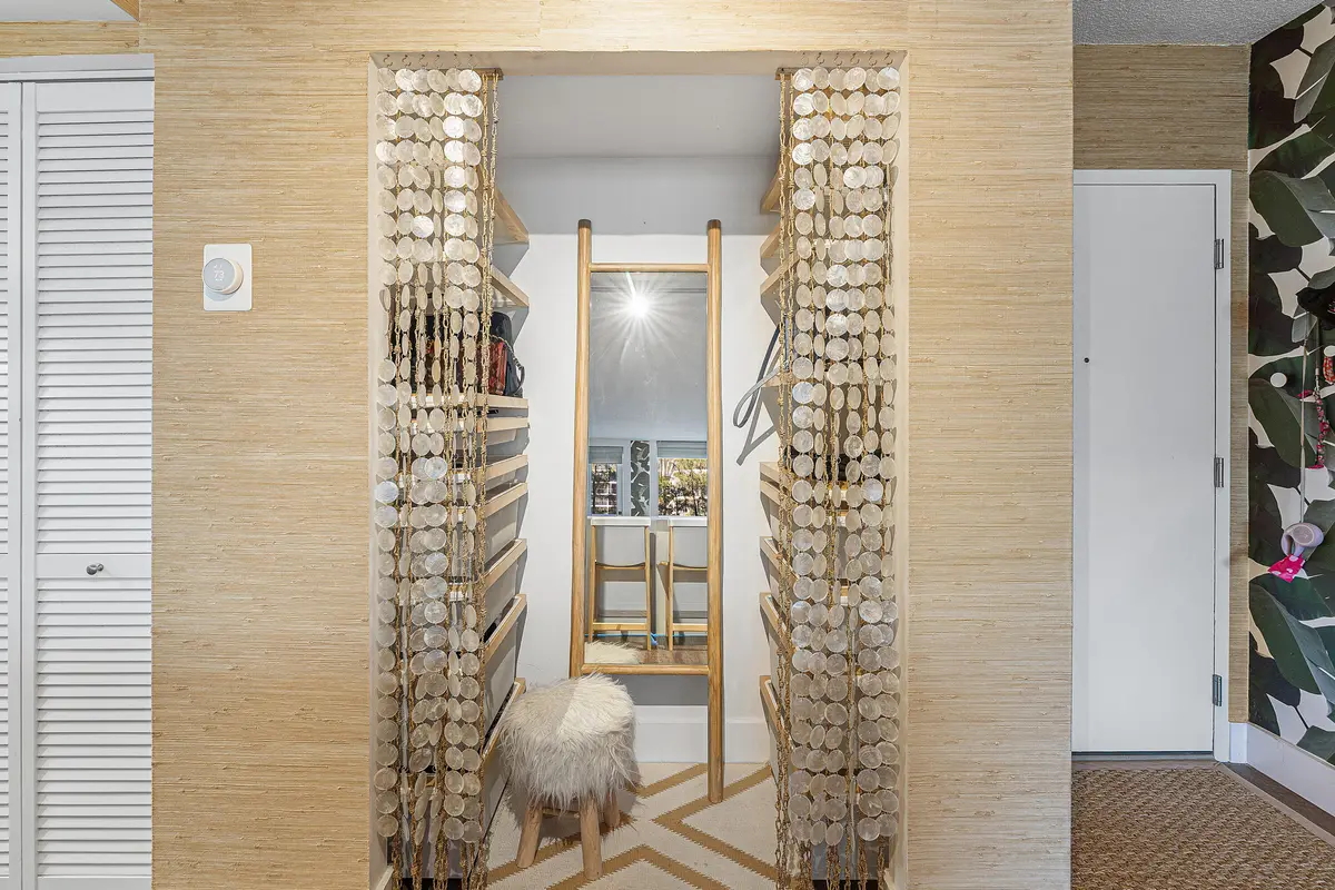 Built in shelves at 3450 S Ocean Boulevard 1050, Palm Beach