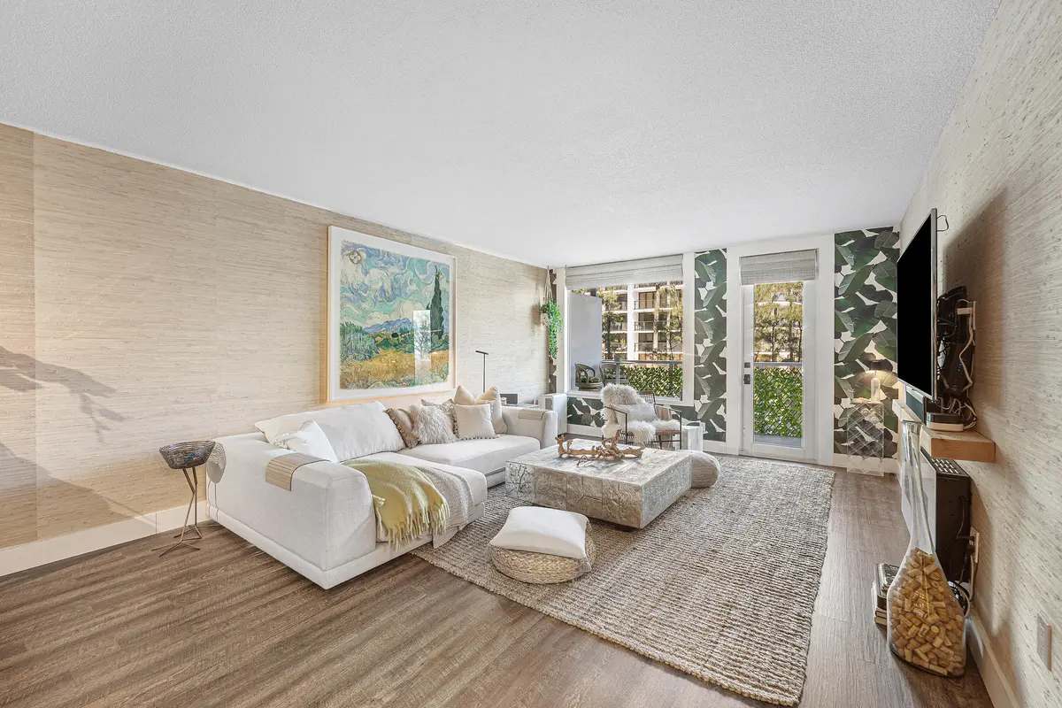 Livingroom at 3450 S Ocean Boulevard 1050, Palm Beach