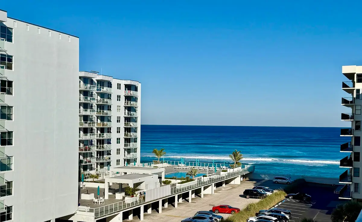 OCEAN VIEW FROM CONDO DECK at 3460 S Ocean Boulevard 5110, Palm Beach