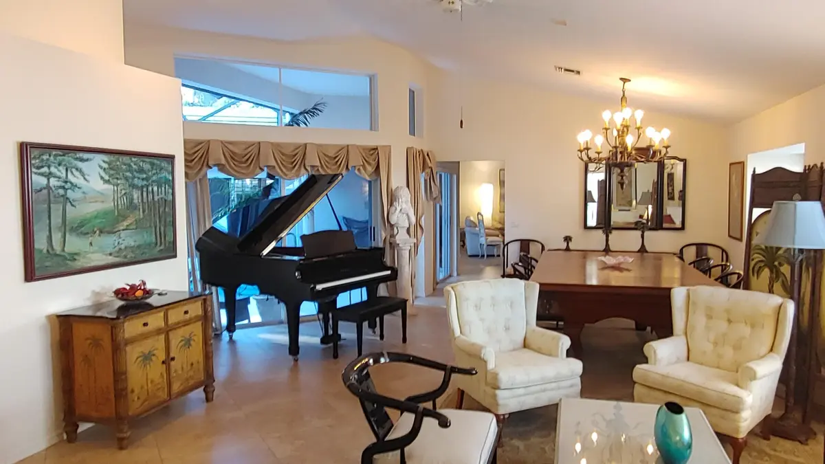 Living room at 16461 Riverwind Drive, Jupiter