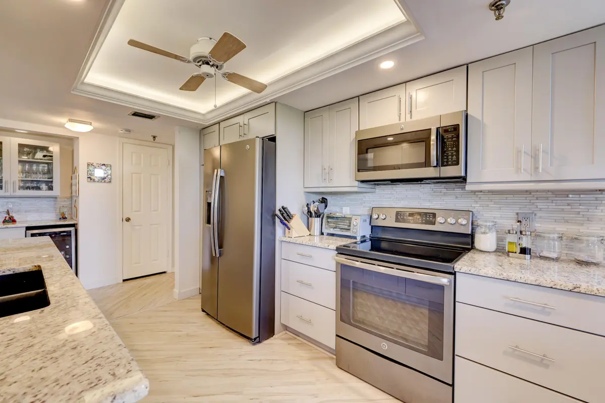 Custom Upgraded Kitchen at 2400 S Ocean Drive 4322, Fort Pierce
