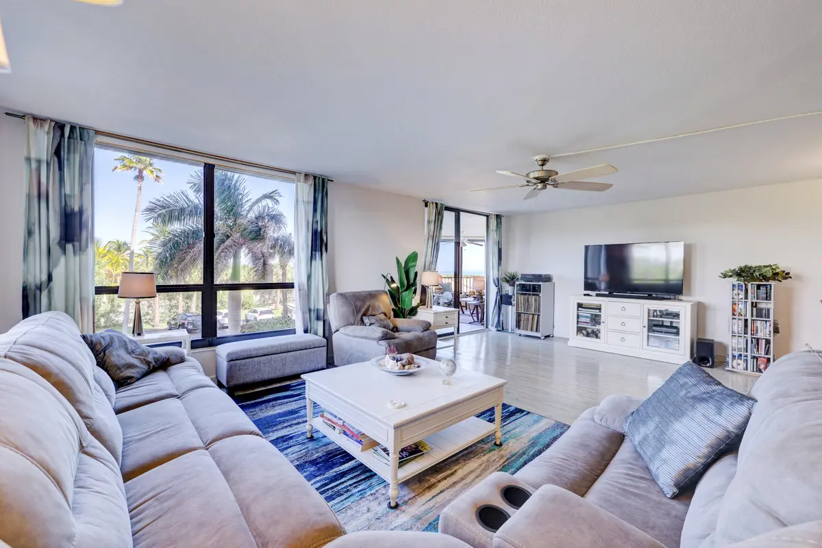 Ocean View from Living Room at 2400 S Ocean Drive 4322, Fort Pierce