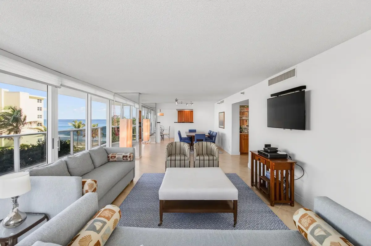 Open Floor Plan at 350 S Ocean Boulevard 3-C, Boca Raton