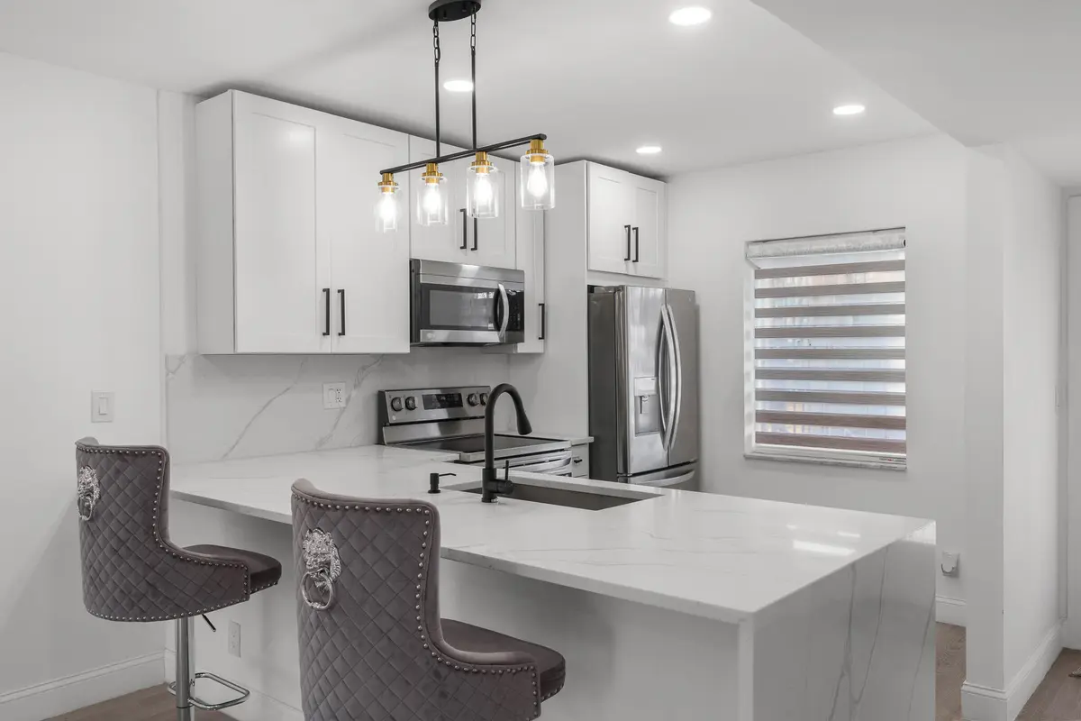 kitchen at 5 Abbey Lane 207, Delray Beach
