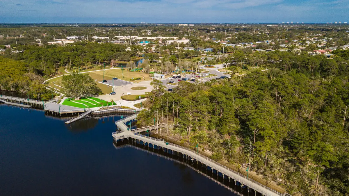 PIONEER PARK BOARDWALK & MUSIC VENUE at 3018 SE Dalhart Road, Port St. Lucie
