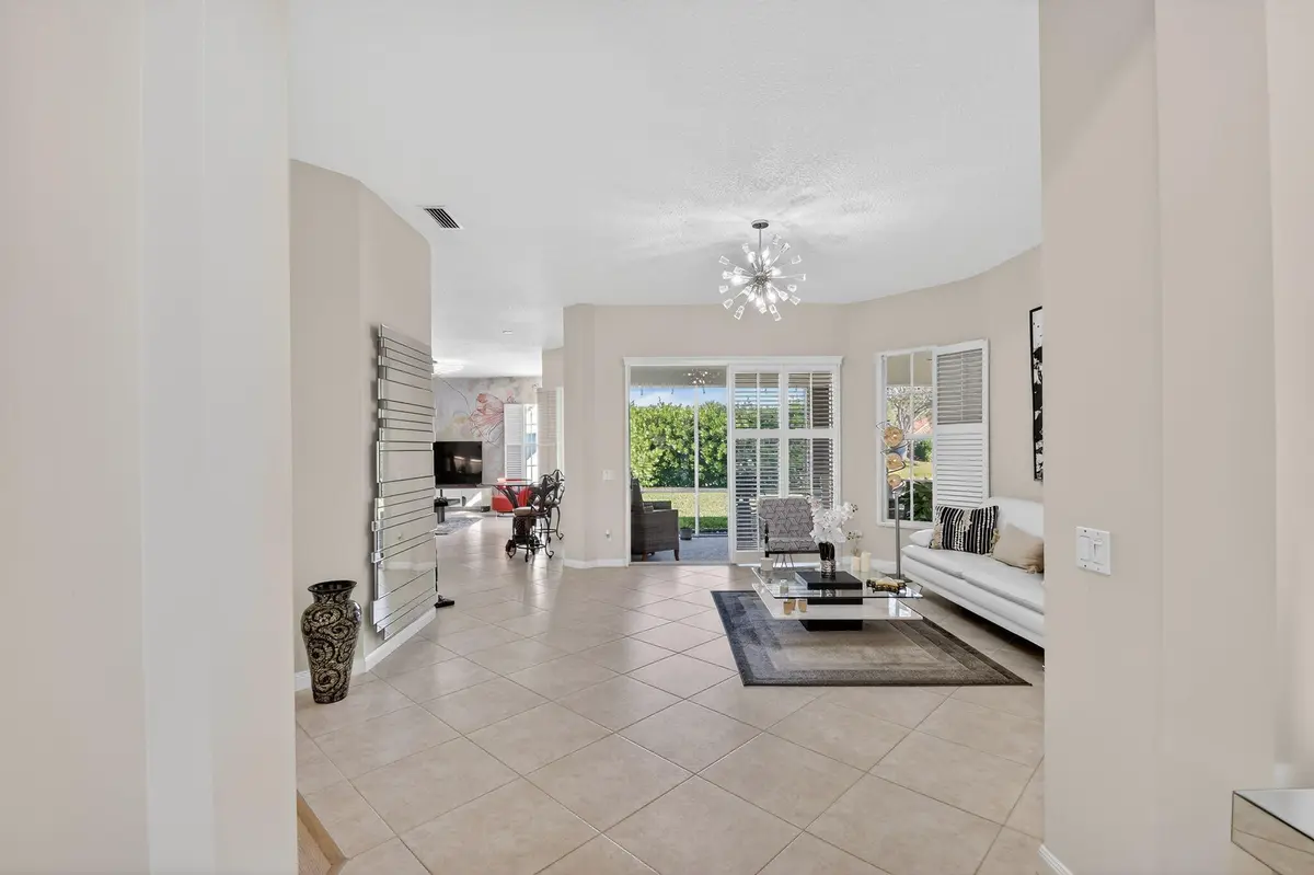 Foyer Living at 7139 Crystal Lake Drive, West Palm Beach