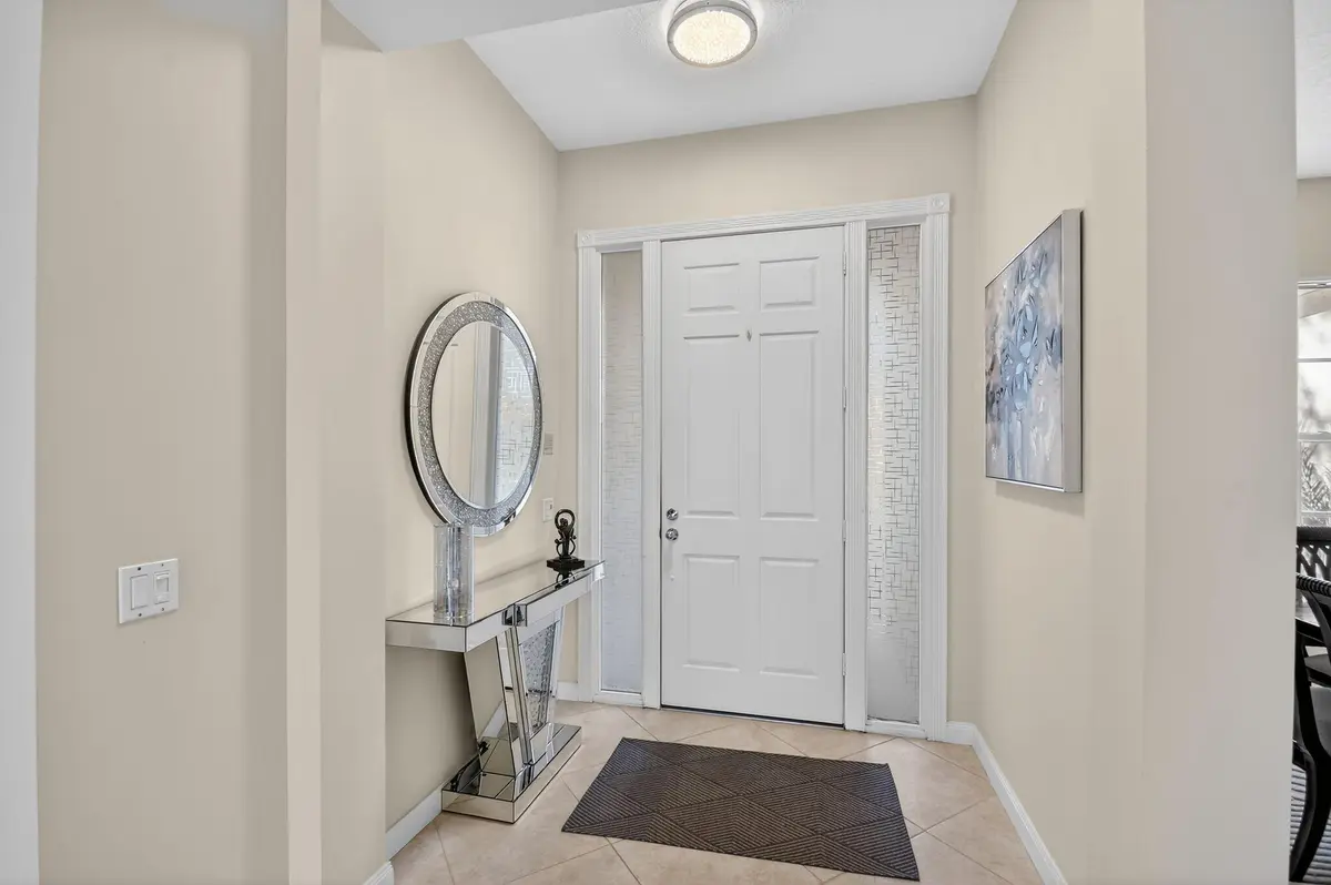 Foyer Living at 7139 Crystal Lake Drive, West Palm Beach