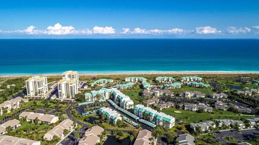 Aerial View of Ocean Village at 2400 S Ocean Drive 7116, Fort Pierce