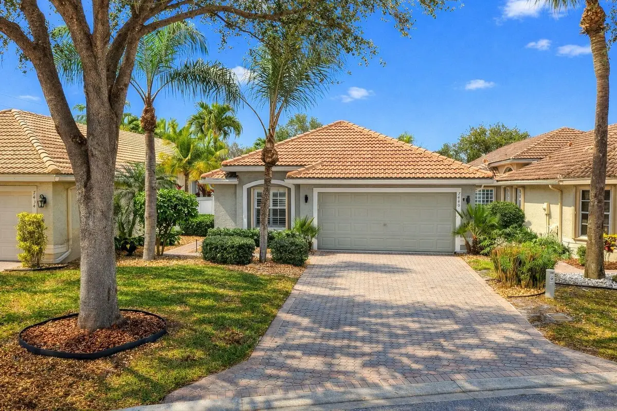 FRONT OF HOUSE at 7440 W Mercada Way, Delray Beach