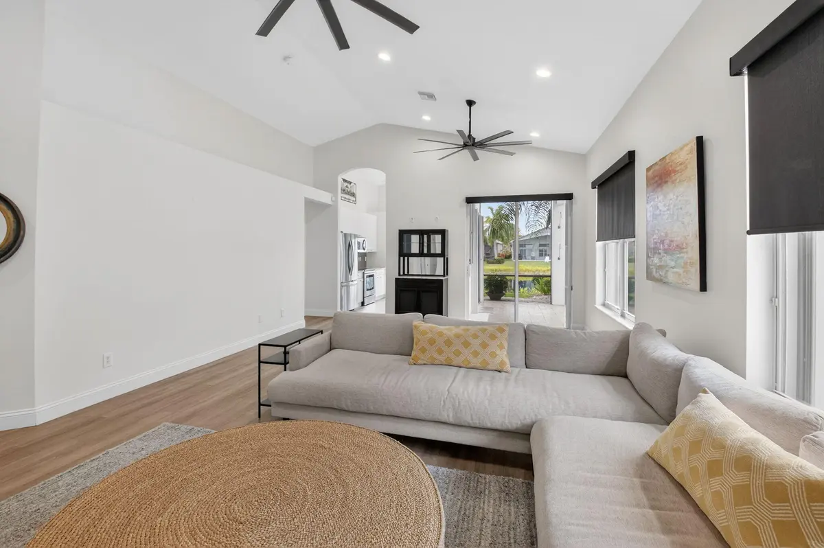 LIVING ROOM/DINING ROOM at 7440 W Mercada Way, Delray Beach