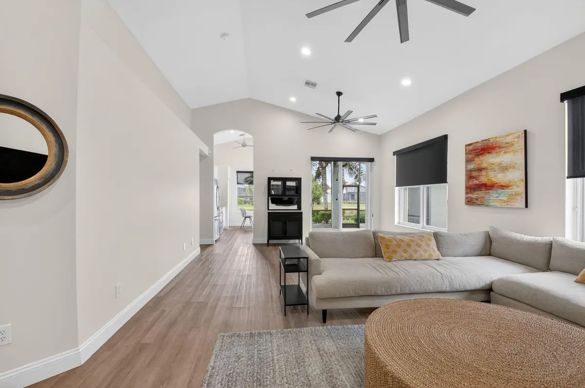 LIVING ROOM/DINING ROOM at 7440 W Mercada Way, Delray Beach