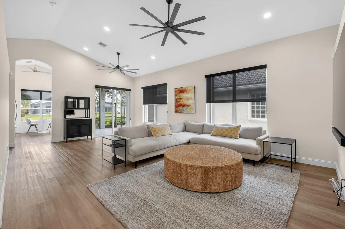 LIVING ROOM/DINING ROOM at 7440 W Mercada Way, Delray Beach