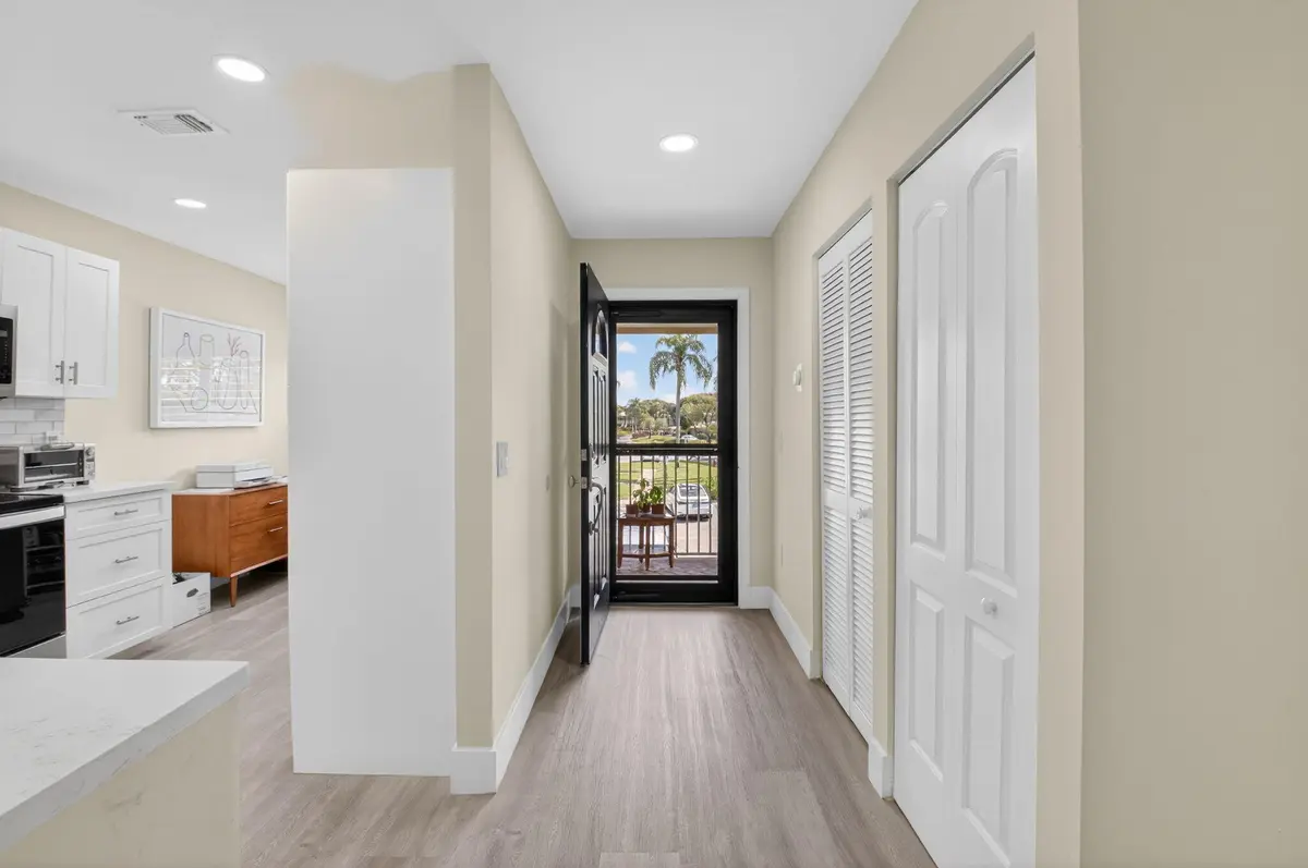 Foyer at 17 Stratford Drive D, Boynton Beach