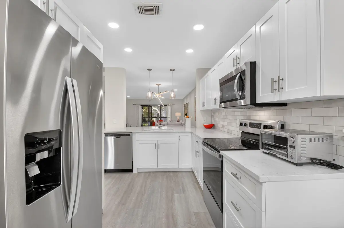 Kitchen at 17 Stratford Drive D, Boynton Beach